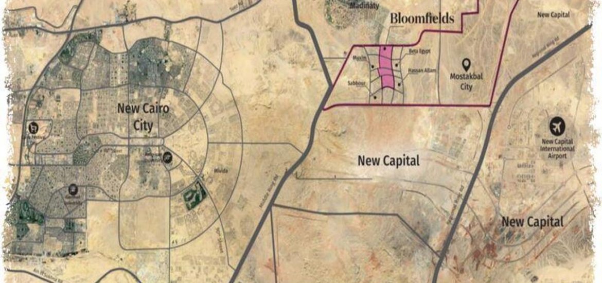 Квартира в Блумфилдс, Новый Каир, Египет 2 спальни, 110м2 № 1531 - 19