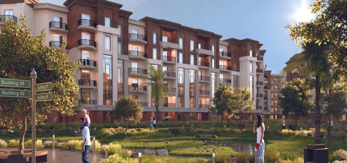 Apartment in Century City, New Cairo, Egypt, 2 bedrooms, 127 sq.m. No. 1009 - 3