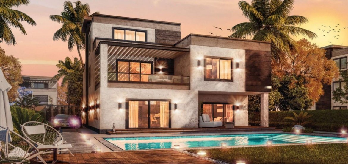 Villa in Rhodes, New Capital City, Egypt, 4 bedrooms, 458 sq.m. No. 1016 - 1