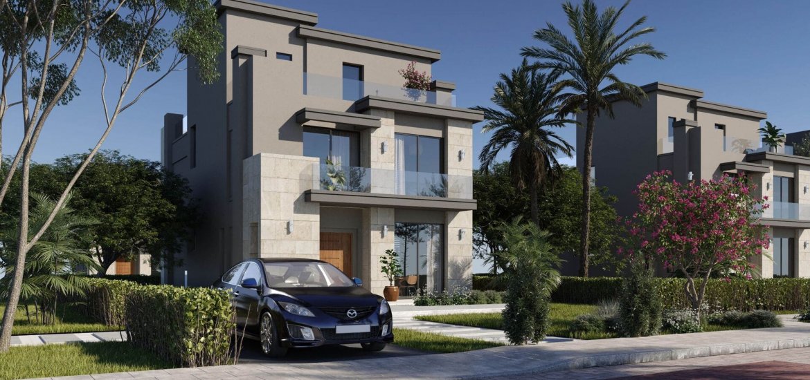 Townhouse in New Capital City, Egypt, 4 bedrooms, 255 sq.m. No. 956 - 1