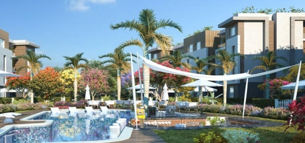 Apartment in Acasa, New Cairo, Egypt, 3 bedrooms, 110 sq.m. No. 1130 - 3