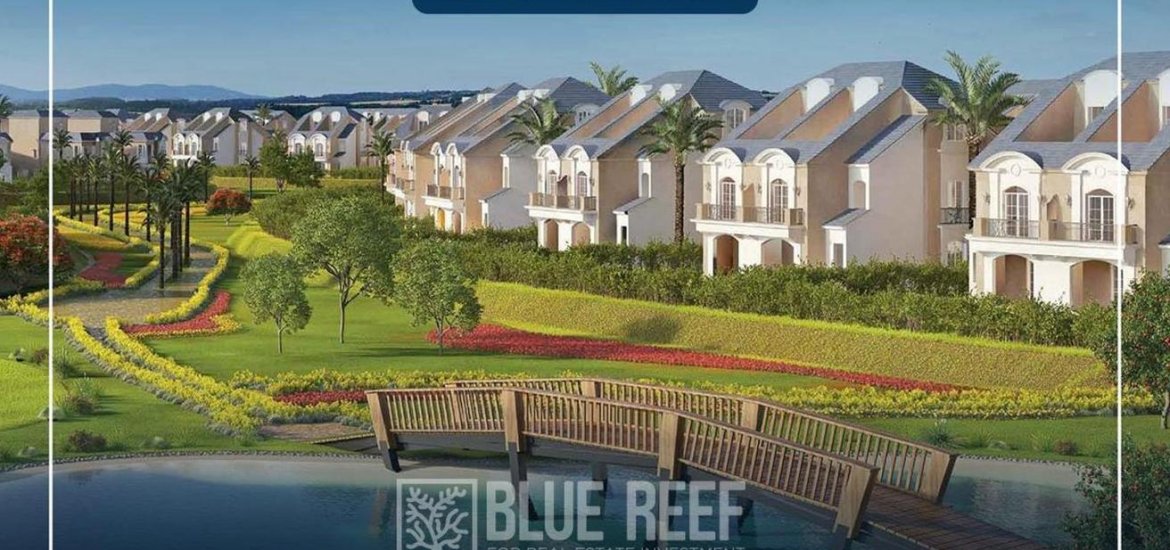 Townhouse in 5th Settlement Compounds, New Cairo, Egypt, 4 bedrooms, 262 sq.m. No. 3091 - 1