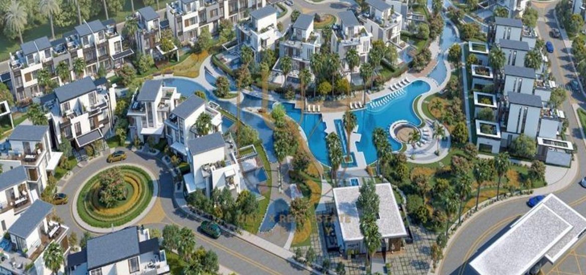 Townhouse in Lake West, Sheikh Zayed City, Egypt, 4 bedrooms, 255 sq.m. No. 2092 - 1
