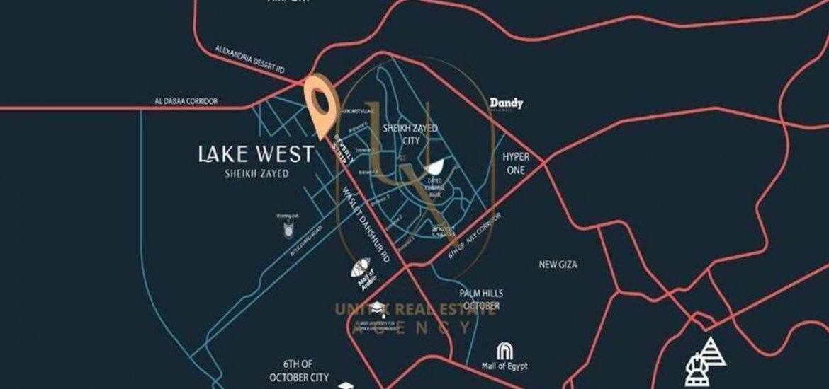 Townhouse in Lake West, Sheikh Zayed City, Egypt, 3 bedrooms, 255 sq.m. No. 2466 - 18