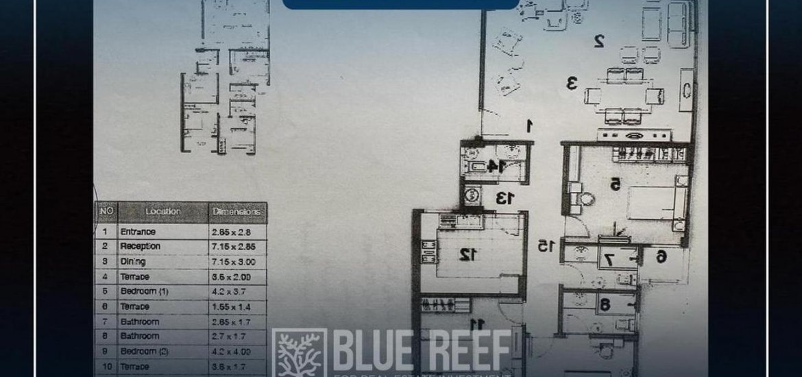 Apartment in Stone Residence, New Cairo, Egypt, 3 bedrooms, 175 sq.m. No. 4751 - 6