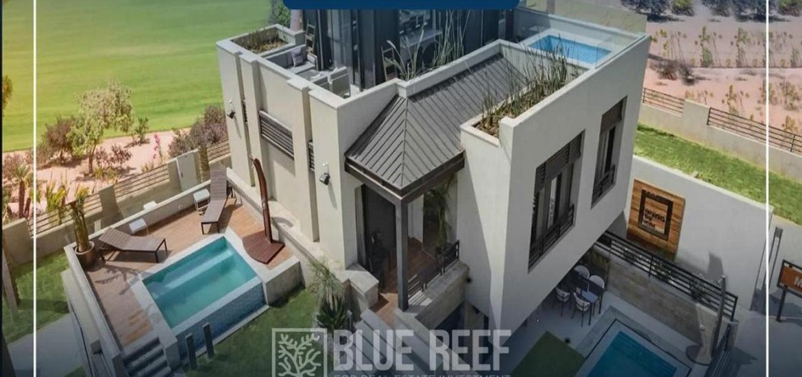 Duplex in Trio Villas, New Cairo, Egypt, 3 bedrooms, 185 sq.m. No. 4774 - 4
